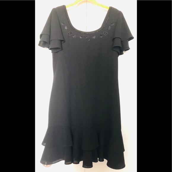 CDC Caren Desiree Co Dress🌹Embroidered & Beaded - Picture 10 of 11